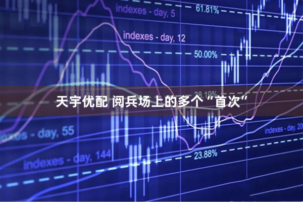 天宇优配 阅兵场上的多个“首次”